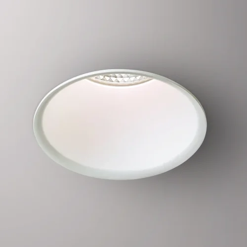 Светильник точечный LED с переключателем цветовой температуры Lang 358908 Novotech белый 1 лампа, основание белое в стиле современный хай-тек  фото 3