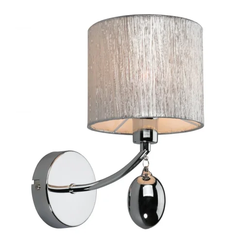 Бра Stelvio OML-28501-01 Omnilux серебряный на 1 лампа, основание хром в стиле современный 