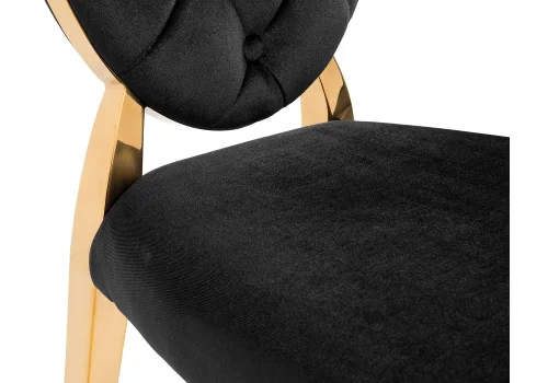 Обеденная группа Иге black / gold 599467 Woodville на 1 , основание в стиле современный скандинавский фото 14