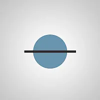 Настенный светильник LIBERTY WALL D76 Blue 209060-23 ImperiumLoft голубой на 1 лампу, основание чёрное в стиле современный 