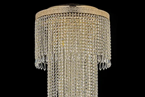Люстра каскадная Santa E 1.8.40.600 N Arti Lampadari прозрачная на 8 ламп, основание никель в стиле классический  фото 4