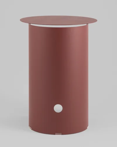 Журнальный столик Floire, металл, бордовый УТ000041883 Stool Group столешница из фото 6