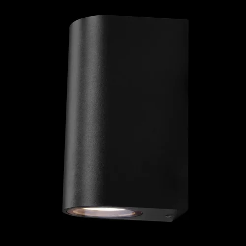 Настенный светильник Eterno 100006/B LOFT IT уличный IP54 чёрный 2 лампы, плафон чёрный в стиле современный хай-тек GU10 фото 4