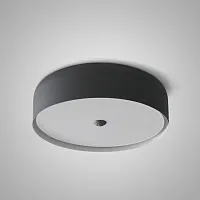 Светильник потолочный CYLINDER C Black 178355-26 ImperiumLoft чёрный 1 лампа, основание чёрное в стиле современный скандинавский 