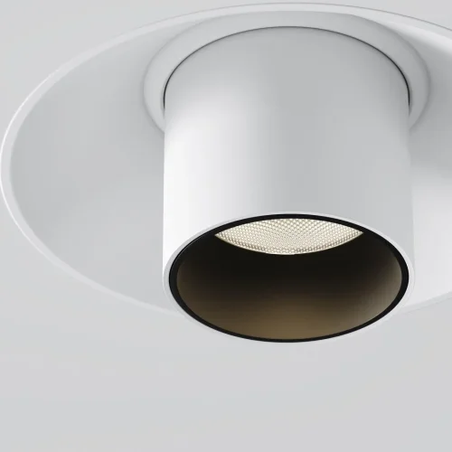 Светильник точечный LED Focus T C140RS-L200-7W3K-W Maytoni белый 1 лампа, основание белое в стиле хай-тек современный трубочки фото 6