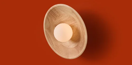 Бра Albero FR5589WL-01T Freya белый коричневый на 1 лампу, основание латунь в стиле современный кантри фото 5