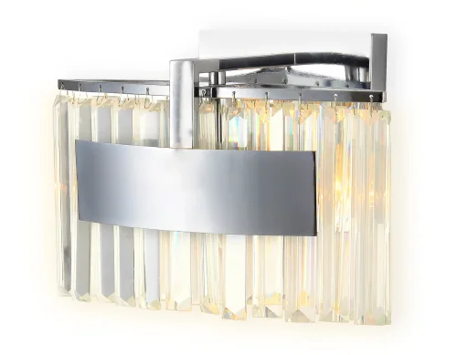 Бра TR5094 Ambrella light прозрачный на 1 лампа, основание хром в стиле классический современный 