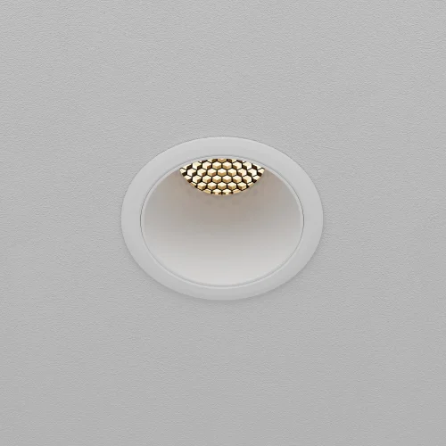 Светильник точечный LED Dip DL116-10W-3K-W Maytoni белый на 1 лампу, основание белое в стиле современный хай-тек круглый фото 8