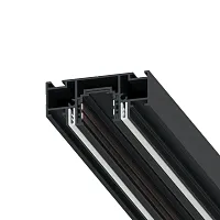 Шинопровод магнитный под натяжной потолок Optima-Accessories A752206 Arte Lamp чёрный в стиле для светильников серии Optima-Accessories optima магнитная шинопровод натяжной потолок
