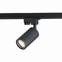 Трековый светильник Solt ST300.406.01 ST-Luce чёрный для шинопроводов серии Solt