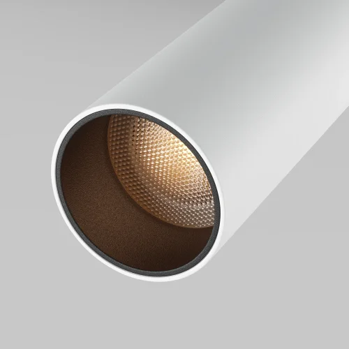Светильник точечный LED Focus LED C053CL-L12W2.7K-W-W Maytoni белый на 1 лампу, основание белое в стиле современный хай-тек круглый трубочки фото 2