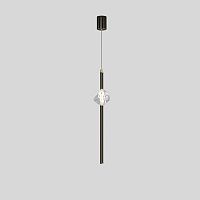 Светильник подвесной PARDIS B Black 212924-23 ImperiumLoft прозрачный 1 лампа, основание чёрное в стиле современный лофт 