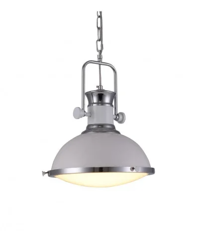 Светильник подвесной лофт Batore LDP 274-1 WT Lumina Deco белый на 1 лампу, основание белое в стиле лофт 