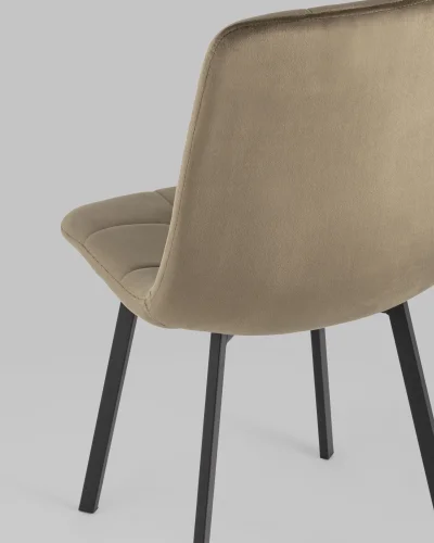 Стул Chilly, велюр коричневый УТ000039624 Stool Group, /, ножки//, размеры - ***** фото 4