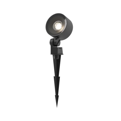 Ландшафтный светильник LED Core O495FL-L10B3K Maytoni уличный IP65 чёрный на 1 лампу, плафон чёрный в стиле современный хай-тек LED