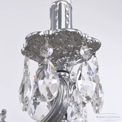 Люстра подвесная AL78101/8/210 A CG Bohemia Ivele Crystal без плафона на 8 ламп, основание никель в стиле классический sp фото 4