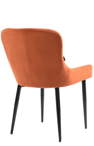 Обеденный стул Ray Ткань Терракотовый EP Ray Fabric Terracotta Everprof, оранжевый терракотовый/ткань, ножки//, размеры - 820*820***520* фото 3
