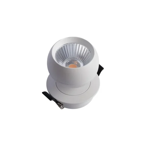 Светильник точечный LED Dot 10332 White LOFT IT белый 1 лампа, основание белое в стиле современный хай-тек круглый фото 5