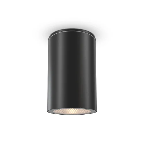 Светильник накладной Roll O307CL-01B Maytoni чёрный 1 лампа, основание чёрное в стиле современный круглый фото 2