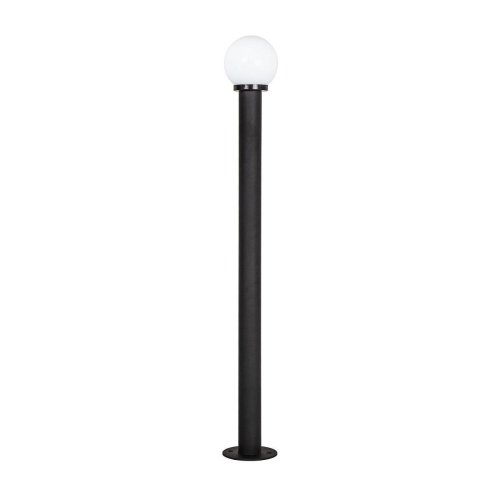 Парковый светильник Ballito 4069-1F Favourite уличный IP44 чёрный 1 лампа, плафон белый в стиле минимализм E14