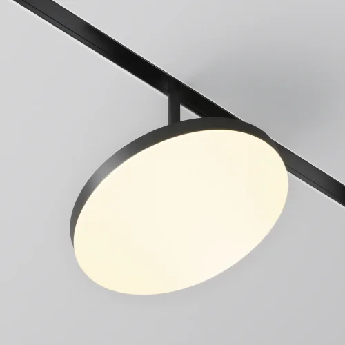 Трековый светильник LED Magnetic track system Exility TR131-2-15W3K-B Maytoni белый для шинопроводов серии Magnetic track system Exility чёрный фото 2