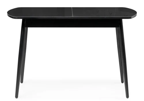 Стеклянный стол Бейкер черный 551082 Woodville столешница чёрная из стекло фото 8