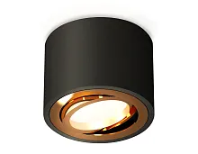 Светильник накладной Techno spot XS7511004 Ambrella light чёрный 1 лампа, основание чёрное в стиле хай-тек современный круглый