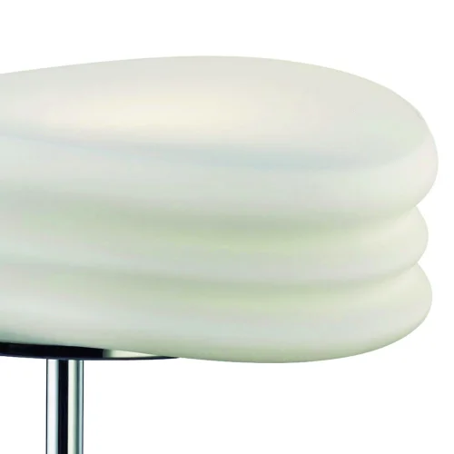 Настольная лампа MEDITERRANEO 3626 Mantra белая 2 лампы, основание хром металл в стиле минимализм современный  фото 3