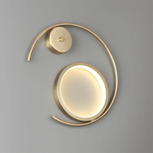 Бра LED Goldie 5689/7WL Lumion золотой на 1 лампа, основание золотое в стиле современный кольца фото 3