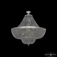 Люстра подвесная 19091/H1/100IV GW C1 Bohemia Ivele Crystal прозрачная на 26 ламп, основание золотое в стиле классический sp