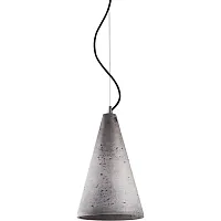 Светильник подвесной Volcano 6852-NW Nowodvorski серый 1 лампа, основание серое в стиле скандинавский 