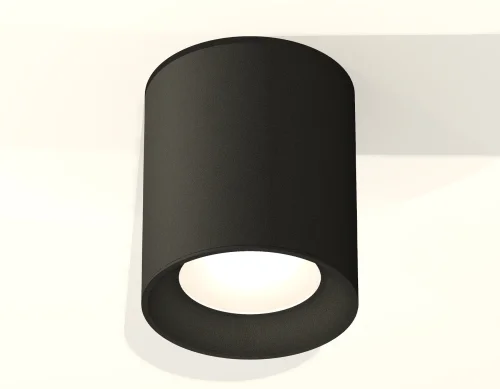 Светильник накладной Techno spot XS7422010 Ambrella light чёрный 1 лампа, основание чёрное в стиле хай-тек современный круглый фото 2