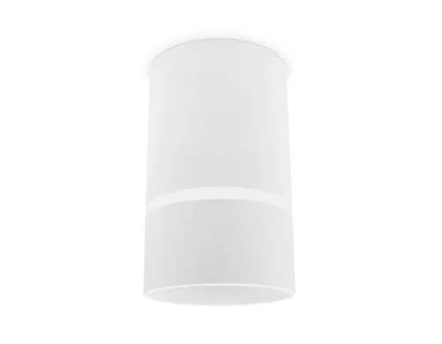 Светильник накладной TN3411 Ambrella light белый 1 лампа, основание белое в стиле современный круглый фото 3