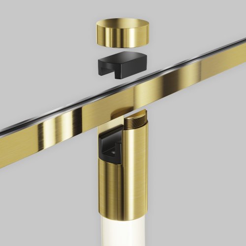 Трековый светильник LED Magnetic trаck system Flarity TR154-1-27W4K-BS Maytoni белый для шинопроводов серии Magnetic trаck system Flarity латунь фото 5 Трековый светильник LED Magnetic trаck system Flarity TR154-1-27W4K-BS Maytoni белый для шинопроводов серии Magnetic trаck system Flarity латунь фото 5