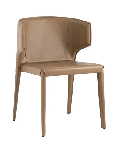 Стул Арманд, экокожа, коричневый УТ000025609 Stool Group, коричневый/экокожа, ножки/металл/коричневый, размеры - ****575*555