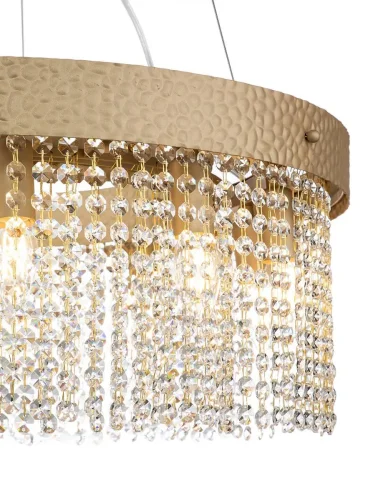 Светильник подвесной Niagara 10170/10 Escada золотой на 10 ламп, основание золотое в стиле современный фото 3 Светильник подвесной Niagara 10170/10 Escada золотой на 10 ламп, основание золотое в стиле современный фото 3