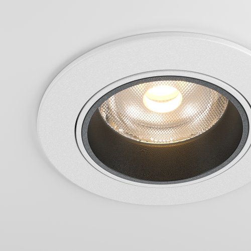 Светильник точечный LED Focus Led DL125-L12-3K-W Maytoni белый на 1 лампу, основание белое в стиле современный хай-тек круглый фото 5