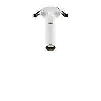 Светильник точечный LED Focus T C141RS-L125-6W3K-W Maytoni белый на 1 лампу, основание белое в стиле современный хай-тек трубочки