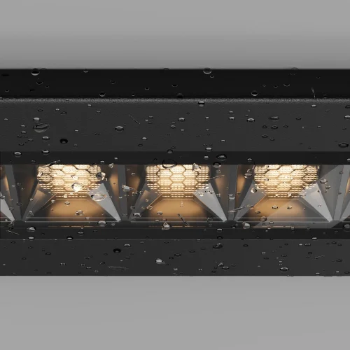 Встраиваемый светильник уличный LED Ghost O488DL-L12GF3K Maytoni уличный IP графит на 1 лампу, плафон графит в стиле современный хай-тек LED фото 6