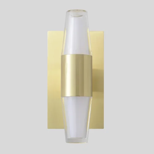 Бра LED DOROTEA AP1 GOLD Crystal Lux белый на 1 лампу, основание золотое в стиле современный фото 4
