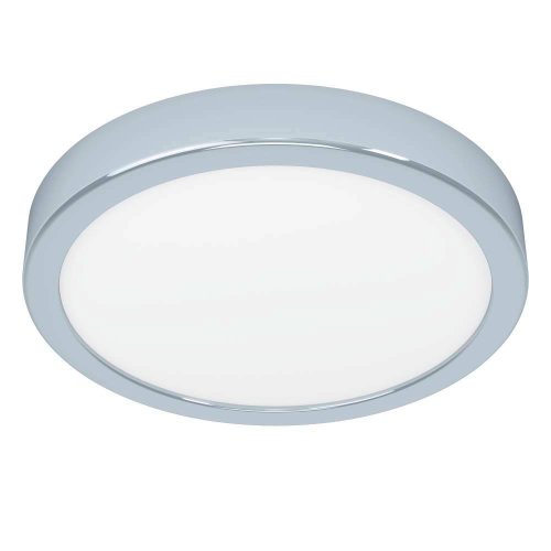 Светильник накладной LED Fueva 5 900641 Eglo белый 1 лампа, основание хром в стиле современный круглый