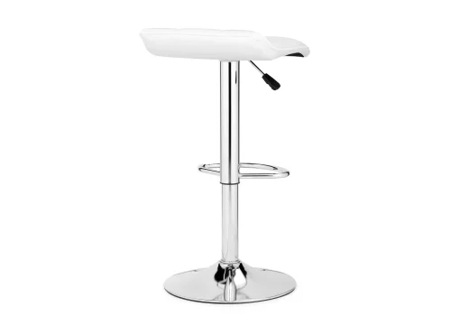 Барный стул Fera white 15488 Woodville, белый/искусственная кожа, ножки/металл/хром, размеры - *790***390* фото 4