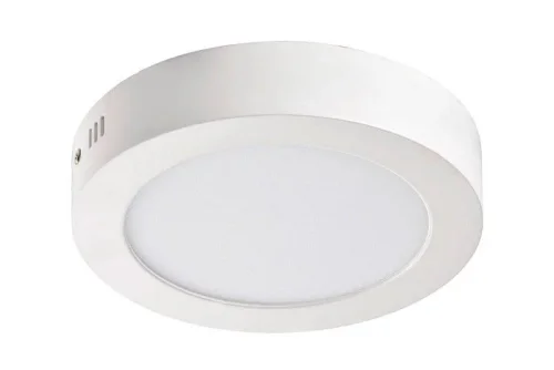 Светильник накладной LED Flashled 1347-12C Favourite белый на 1 лампу, основание белое в стиле современный круглый