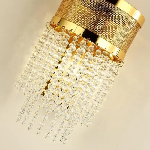 Бра Vertical 2951-1W Favourite прозрачный на 1 лампа, основание золотое в стиле классический  фото 3