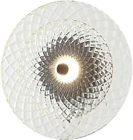 Бра LED Sportu 4012/02/01WL Stilfort прозрачный на 1 лампу, основание чёрное в стиле современный 