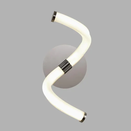 Бра LED Line 6603 Mantra белый на 1 лампа, основание никель серое в стиле современный  фото 2