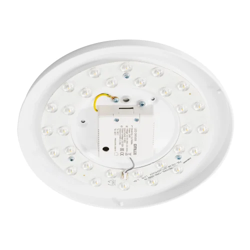 Светильник потолочный LED Bart CL755290 Citilux белый на 1 лампу, основание белое в стиле современный хай-тек круглый фото 3