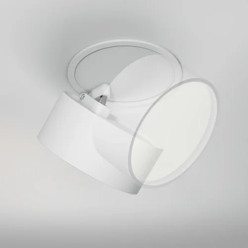 Светильник точечный LED Onda DL024-12W4K-W Maytoni белый на 1 лампу, основание белое в стиле современный хай-тек круглый фото 10