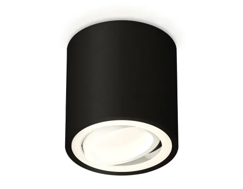 Светильник накладной Techno spot XS7532001 Ambrella light чёрный 1 лампа, основание чёрное в стиле хай-тек современный круглый