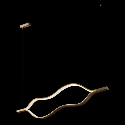 Светильник подвесной LED Tape Light 10403/1200 AB LOFT IT бронзовый на 1 лампу, основание бронзовое в стиле современный минимализм фото 6